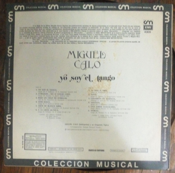 baixar álbum Miguel Caló Y Su Orquesta Típica - Yo Soy El Tango