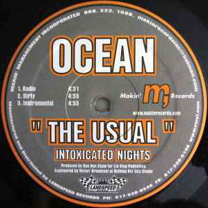 Ocean (5) - The Usual (Intoxicated Nights) / The Usual (Sober Nights) album cover