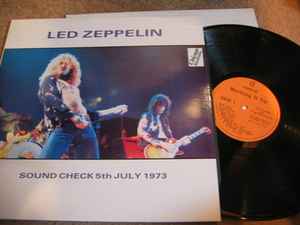 Led Zeppelin – Sound Check 5th July 1973 (1990, Vinyl) - Discogs