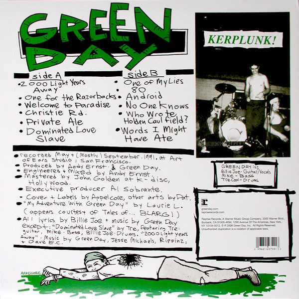 Green Day / KERPLUNK レコード - 洋楽