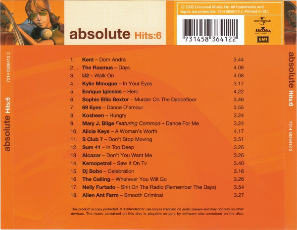 descargar álbum Various - Absolute Hits6