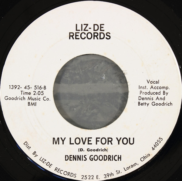 télécharger l'album Dennis Goodrich - My Love For You Love High As A Mountain