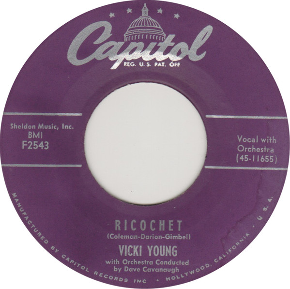 last ned album Vicki Young - Affair With A Stranger Ricochet