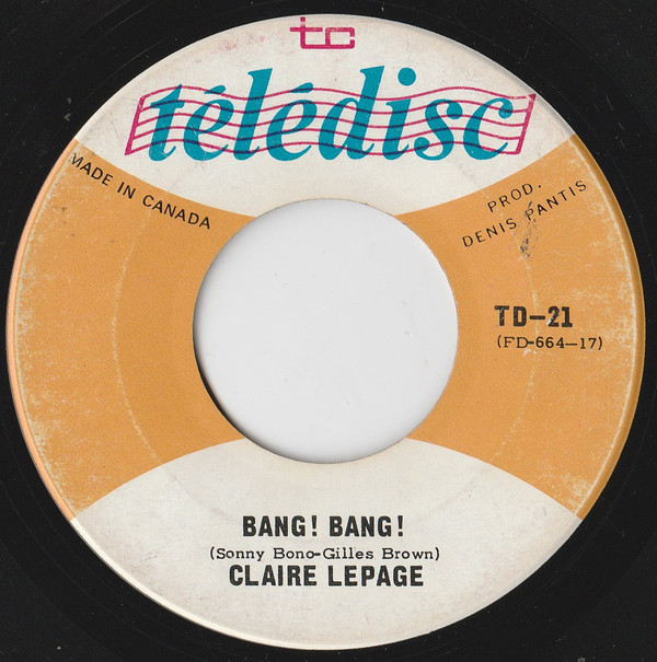 télécharger l'album Claire Lepage - Bang Bang Je Suis Triste
