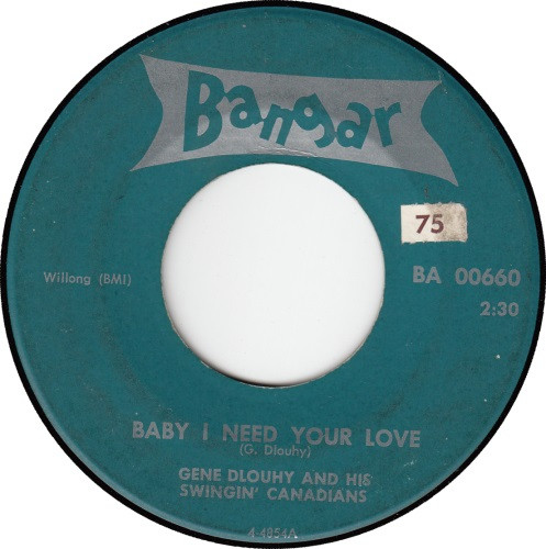 télécharger l'album Gene Dlouhy And His Swingin' Canadians - Baby I Need Your Love Mexican Market Days