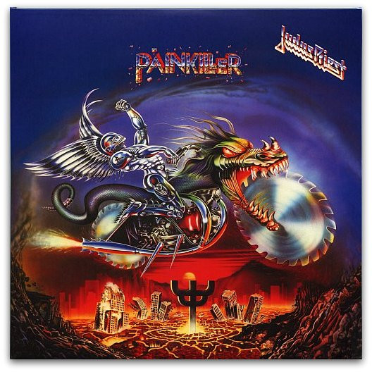 Judas Priest: Painkiller (Colored Vinyl, Saw Shaped) Vinyl 10 (Record —