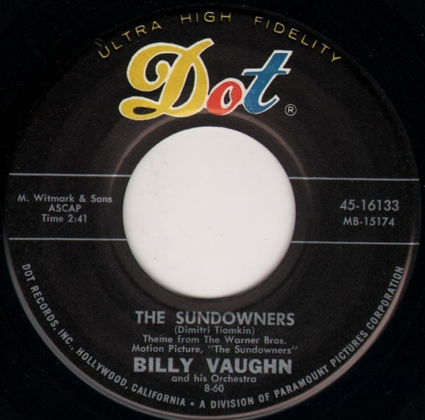 lataa albumi Billy Vaughn And His Orchestra - Old Cape Cod The Sundowners