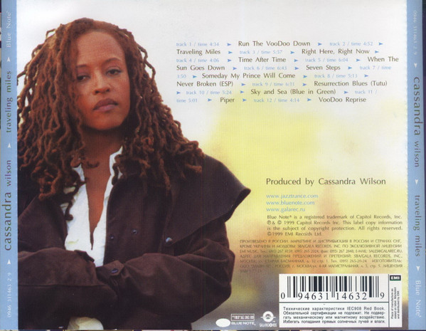 Cassandra Wilson – Traveling Miles (CD) - Discogs