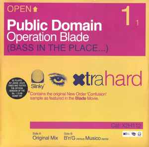Portada de album Public Domain - Operation Blade (Bass In The Place...)