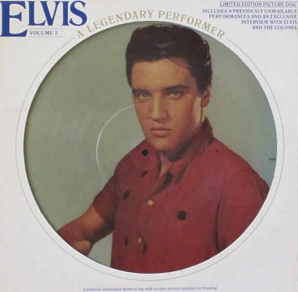 Elvis Presley – A Legendary Performer - Volume 3 (1978, Black