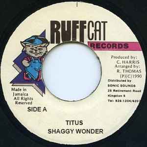 Shaggy Wonder - Titus album cover