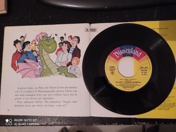 Album herunterladen Download Unknown Artist - Walt Disneys Presenta La Storia Di Elliott Il Drago Invisibile album