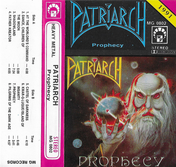 Patriarch – Prophecy (1991, Vinyl) - Discogs