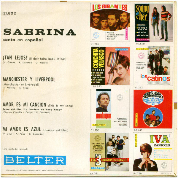 lataa albumi Sabrina - Canta En Español