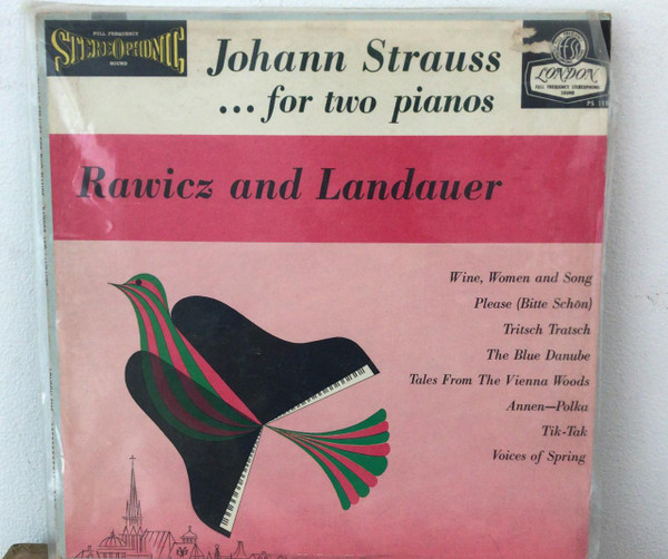 Johann Strauss, Rawicz & Landauer –  For Two Pianos (Vinyl 