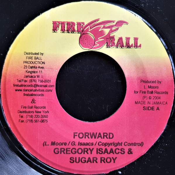 Gregory Isaacs & Sugar Roy – Forward (2004, Vinyl) - Discogs