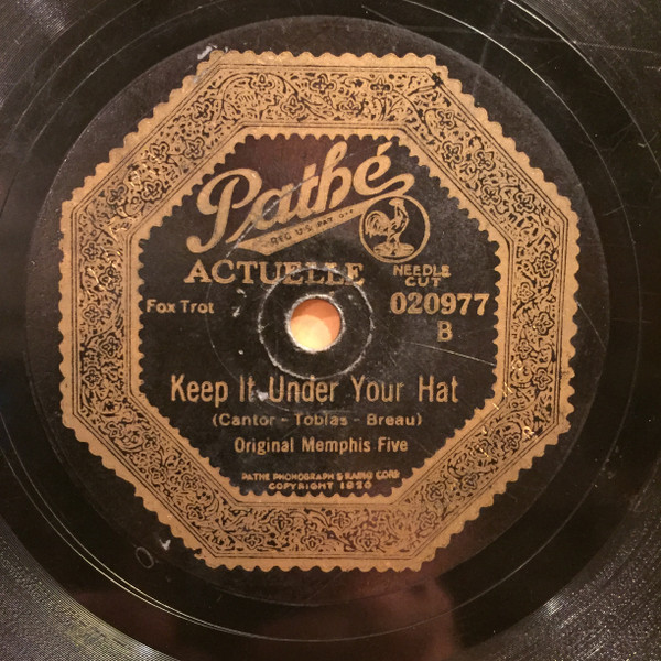Album herunterladen Original Memphis Five - Papa Blues Keep It Under Your Hat