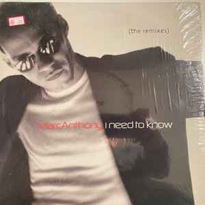 Marc Anthony - I Need To Know (The Remixes) album cover