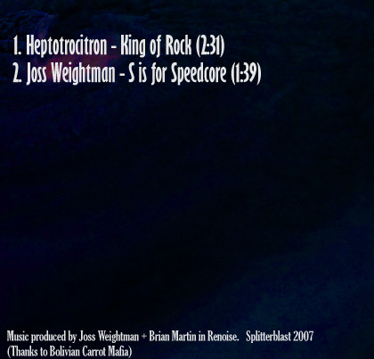 ladda ner album Heptotrocitron & Joss Weightman - Stupid By Design