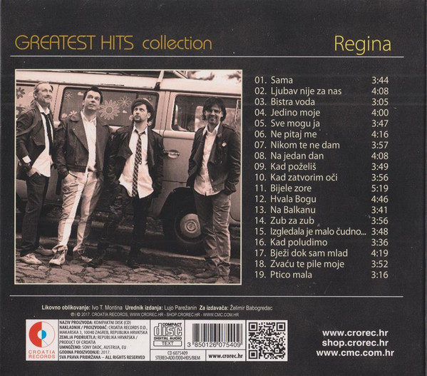 descargar álbum Regina - Greatest Hits Collection