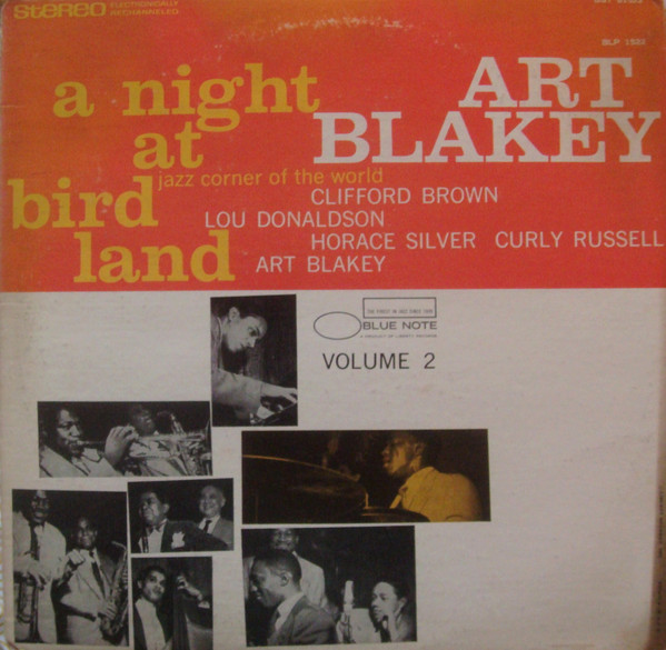 Art Blakey Quintet – A Night At Birdland, Volume 2 (1978, Vinyl