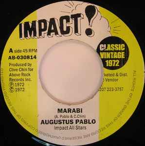 Augustus Pablo - Marabi album cover