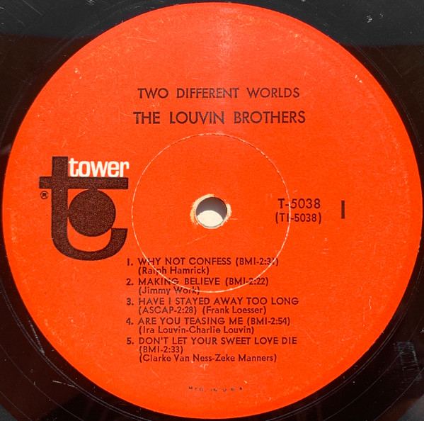 lataa albumi Download The Louvin Brothers - Two Different Worlds album