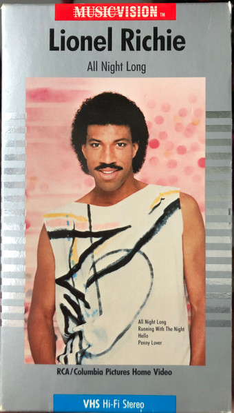 Lionel Richie – All Night Long (1985, VHS) - Discogs