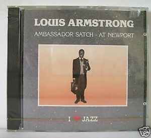 LOUIS ARMSTRONG AND HIS ALL STARS - AMBASSADOR SATCH - COLUMBIA 840 LP 12