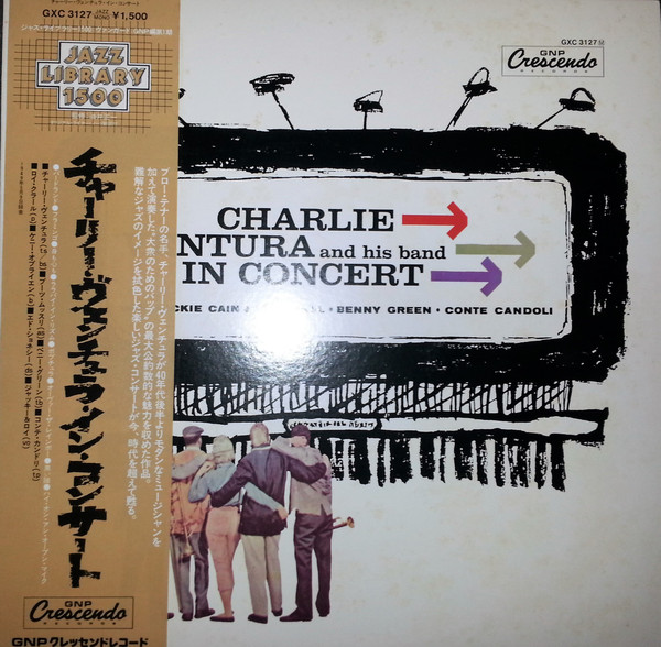 Gene Norman Presents Charlie Ventura – In Concert (1954, Vinyl