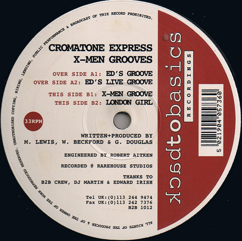 baixar álbum Cromatone Express - X Men Grooves