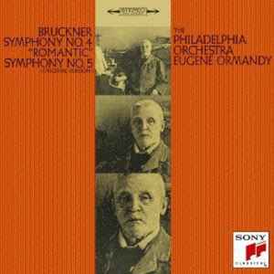 Anton Bruckner - Symphony No. 4 Romantic & No. 5 album cover