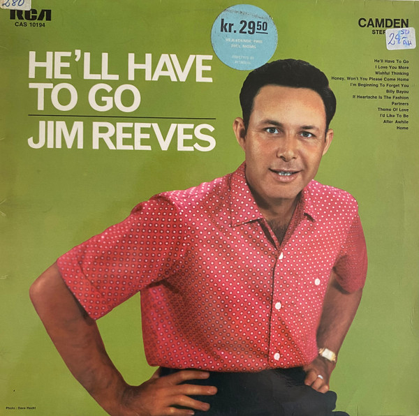 Jim Reeves - He'll Have To Go | Releases | Discogs