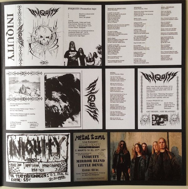 descargar álbum Iniquity - Entering Deception Promo 93