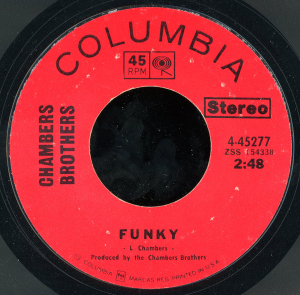 Chambers Brothers – Funky / Love, Peace And Happiness (1970, Vinyl