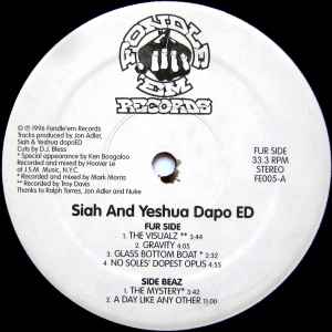 Siah - Siah And Yeshua Dapo ED album cover