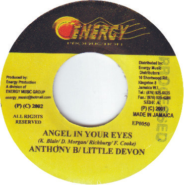 télécharger l'album Anthony B Little Devon - Angel In Your Eyes