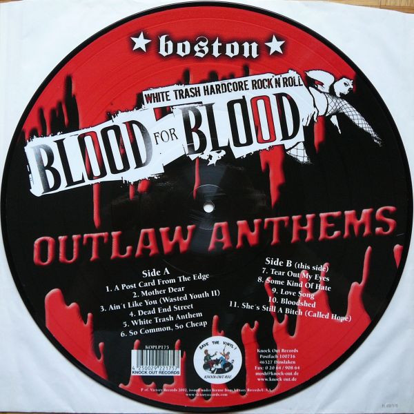 Blood For Blood - Outlaw Anthems | Releases | Discogs