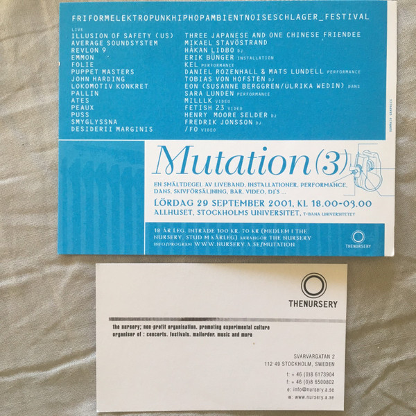 lataa albumi Various - Mutation3 Promo CD