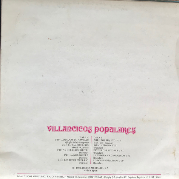 télécharger l'album Coro Infantil Los Campanilleros - Villancicos Populares Vol 3