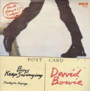 David Bowie - Boys Keep Swinging album cover