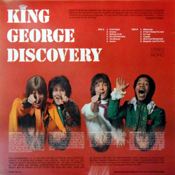 King George Discovery – King George Discovery (1969