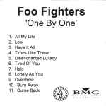 One by One - Foo Fighters - Álbum - VAGALUME