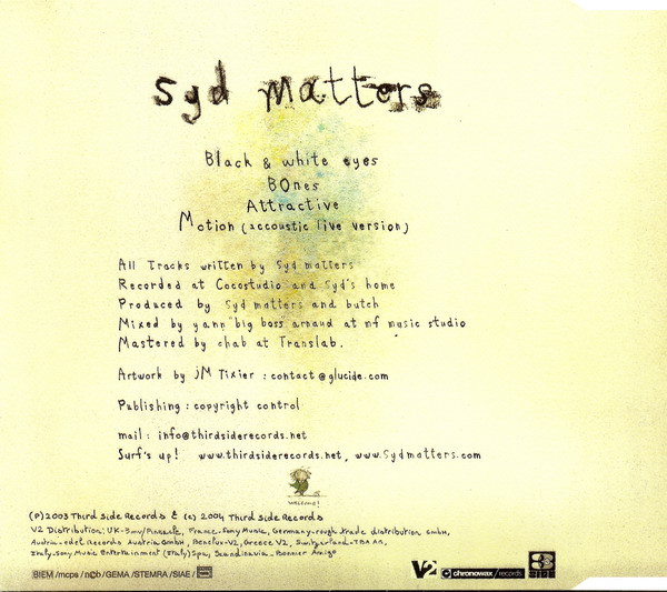 Album herunterladen Syd Matters - Black White Eyes