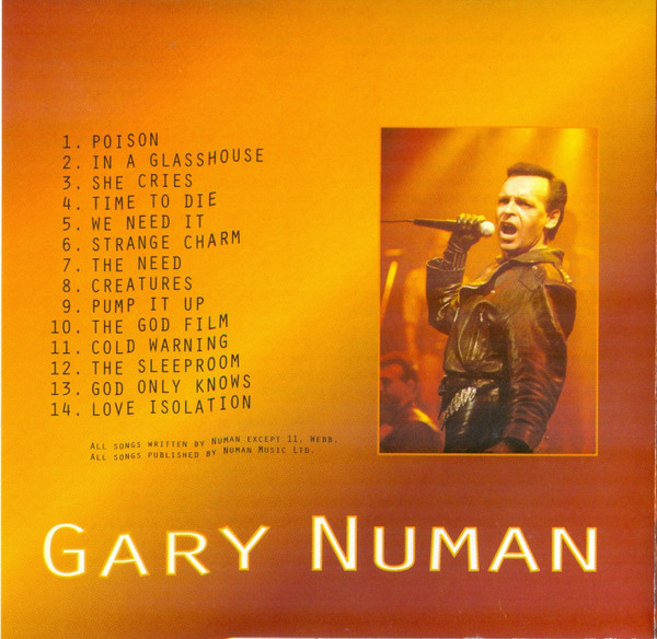 descargar álbum Gary Numan - Live The Sleep Room