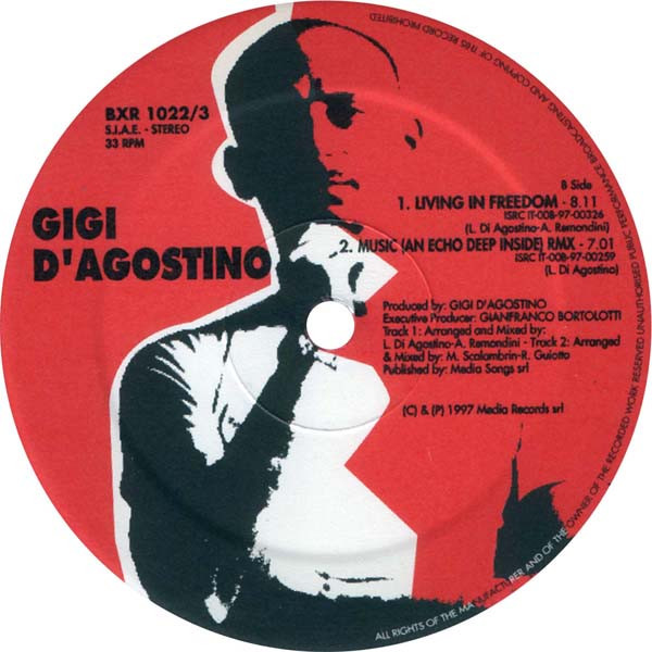 Gigi D'Agostino – Gin Lemon E.P. (1997, Coloured, Clear, Vinyl) - Discogs