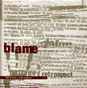 Blame - Heritage / Retrospect album cover