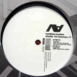 Mathias Kaden - Studio 10 Remixes #1 album cover