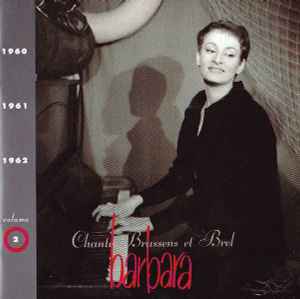Barbara (5) - Volume 2 · 1960/1961/1962  Barbara Chante Brassens Et Brel  album cover