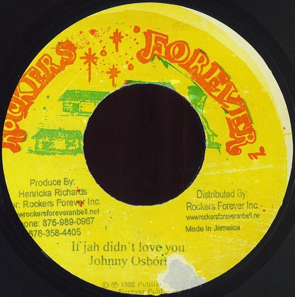baixar álbum Johnny Osborne - If Jah Didnt Love You